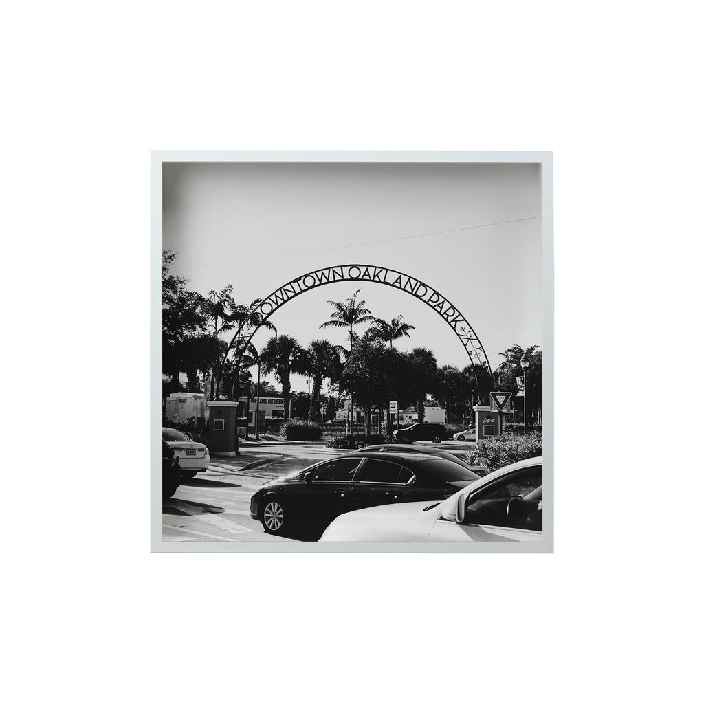 Square Signature Landmark Photograph Prints (B&W)