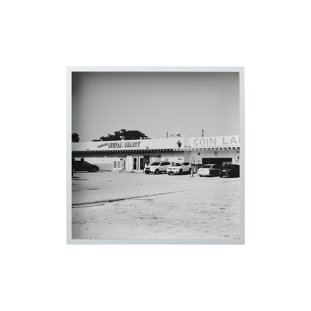 Square Signature Landmark Photograph Prints (B&W)