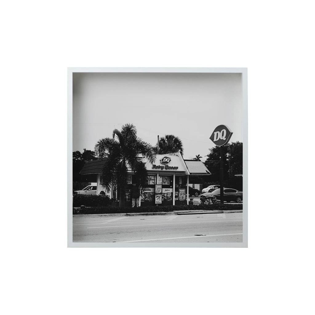 Square Signature Landmark Photograph Prints (B&W)