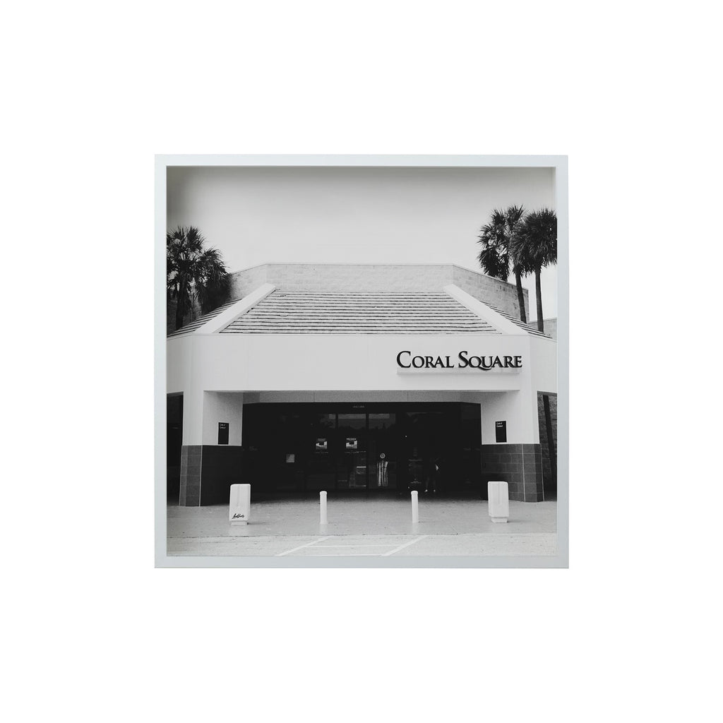 Square Signature Landmark Photograph Prints (B&W)