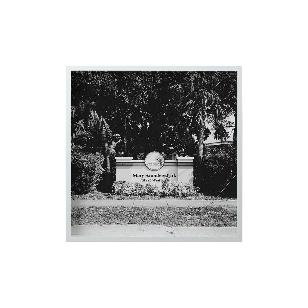 Square Signature Landmark Photograph Prints (B&W)