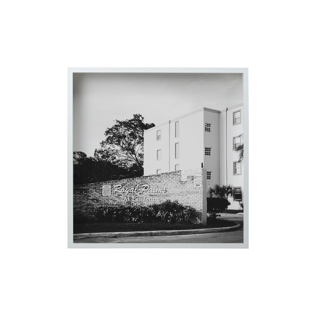 Square Signature Landmark Photograph Prints (B&W)