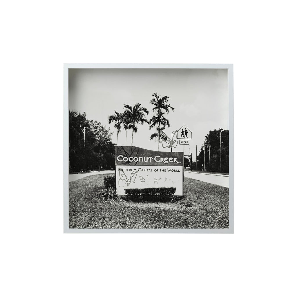 Square Signature Landmark Photograph Prints (B&W)