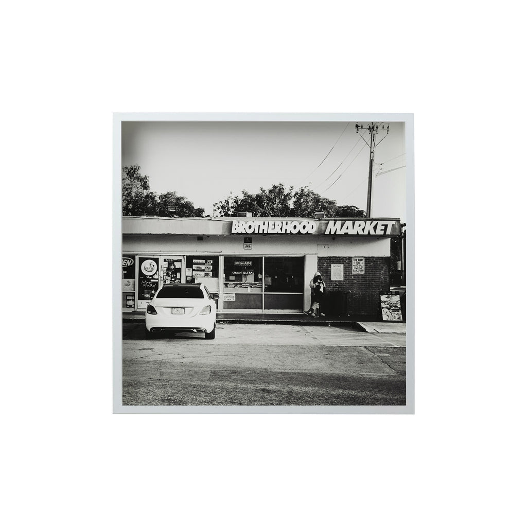 Square Signature Landmark Photograph Prints (B&W)