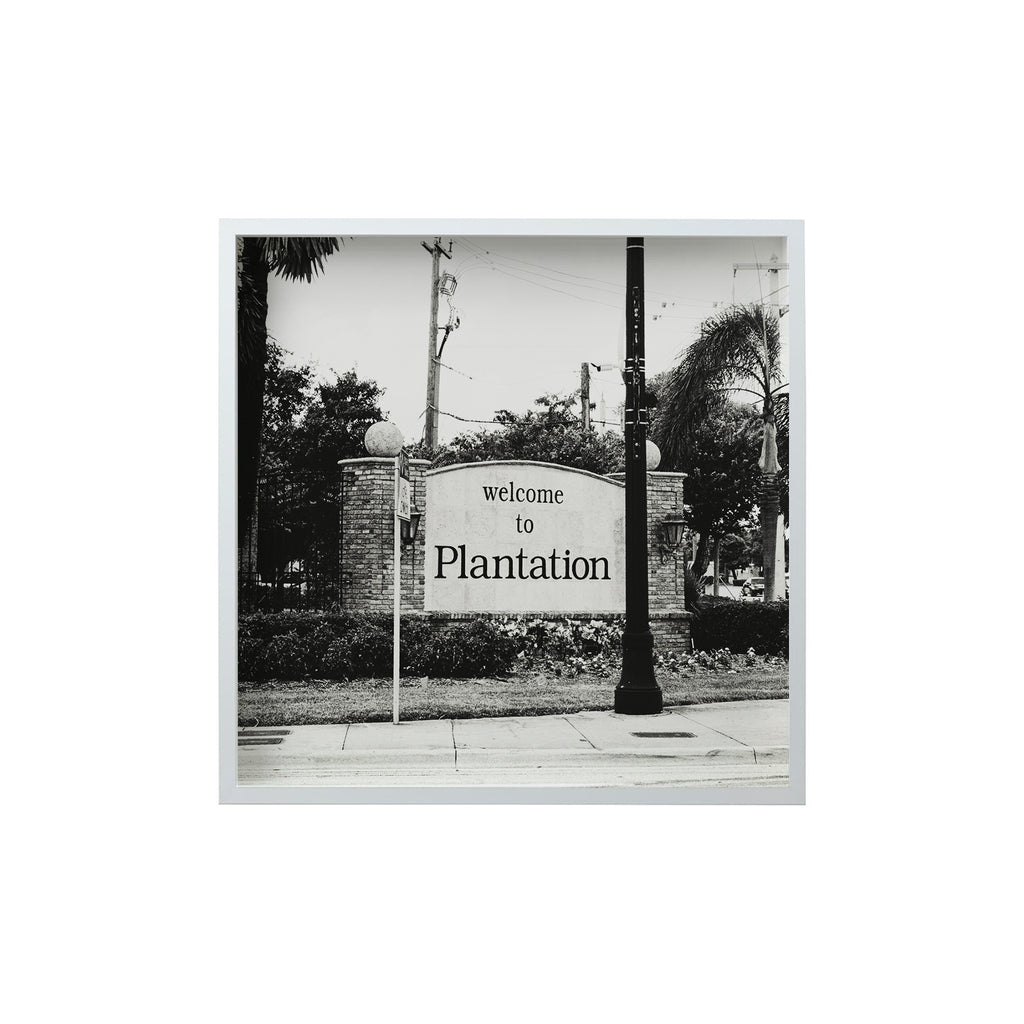 Square Signature Landmark Photograph Prints (B&W)