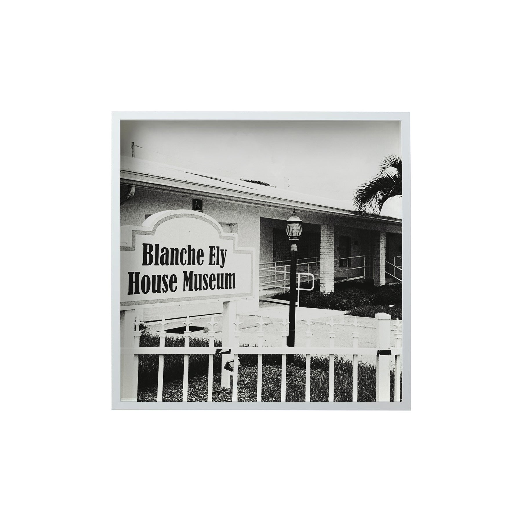 Square Signature Landmark Photograph Prints (B&W)