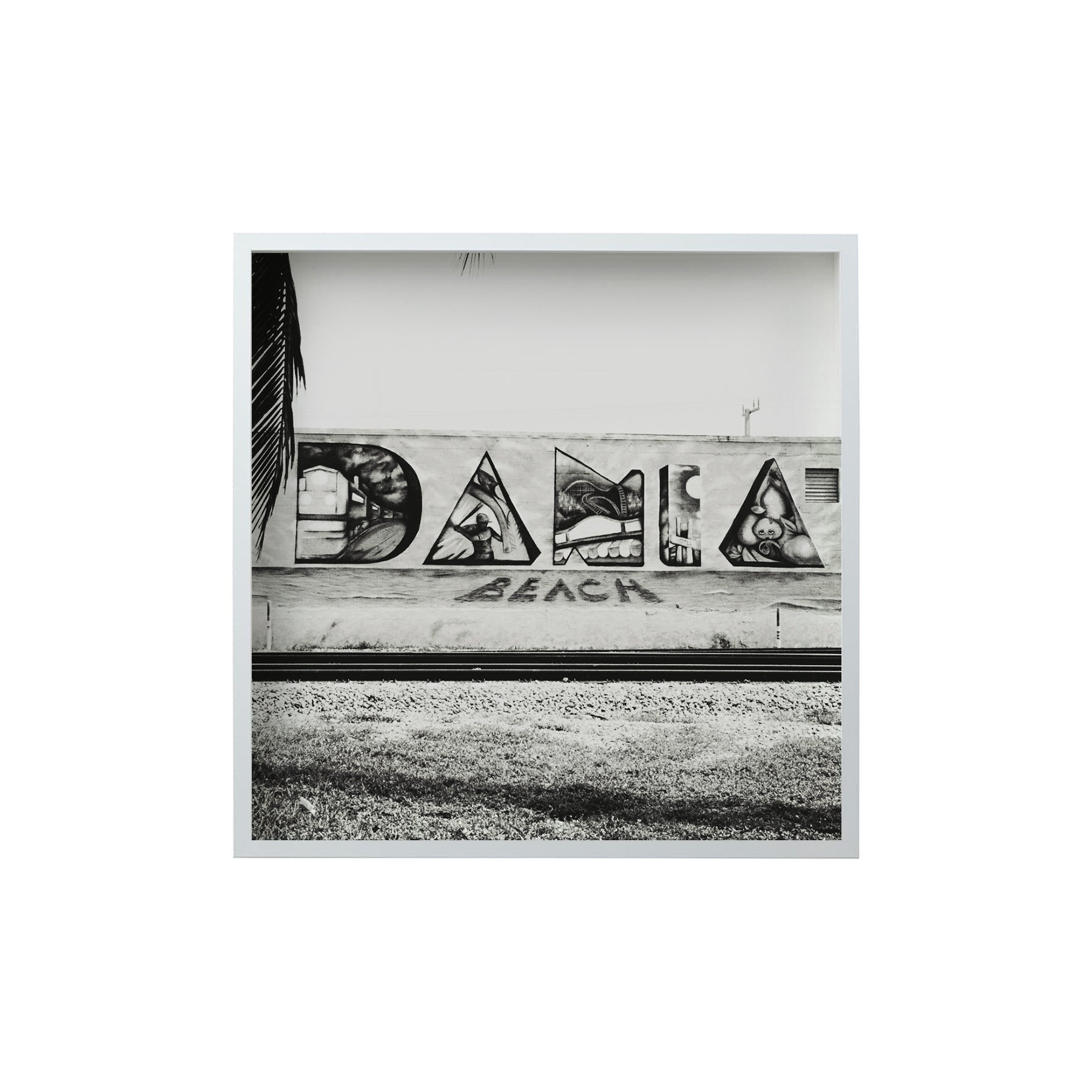 Square Signature Landmark Photograph Prints (B&W)