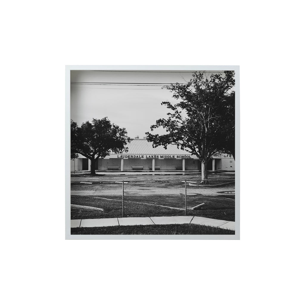 Square Signature Landmark Photograph Prints (B&W)