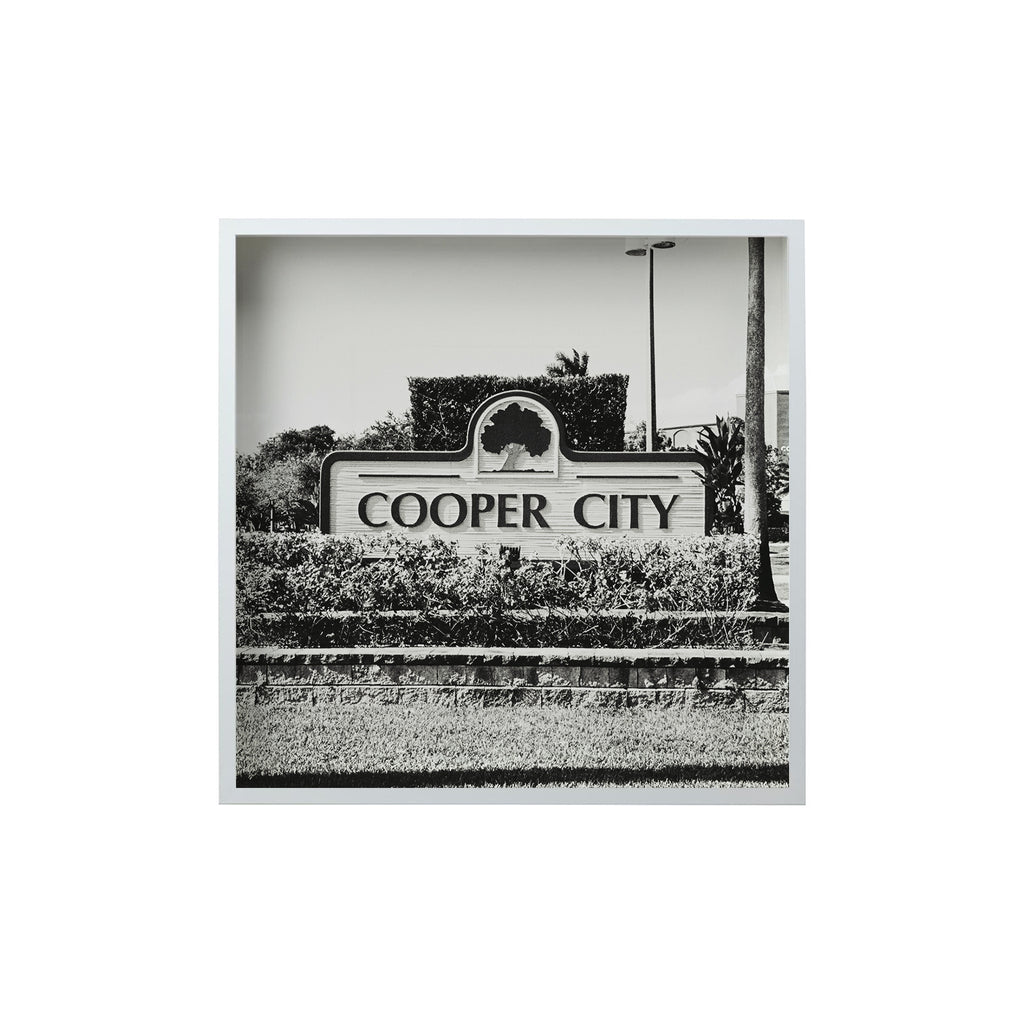 Square Signature Landmark Photograph Prints (B&W)