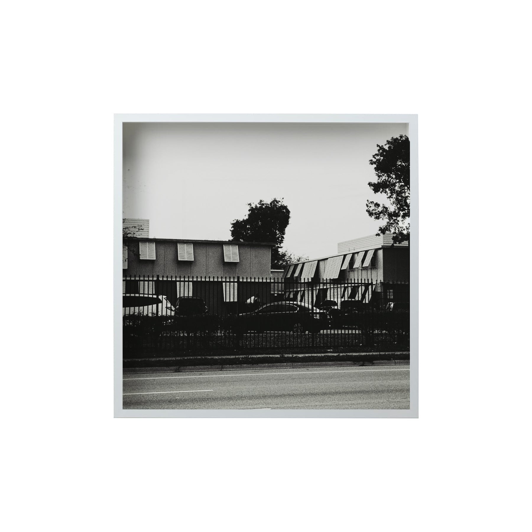 Square Signature Landmark Photograph Prints (B&W)