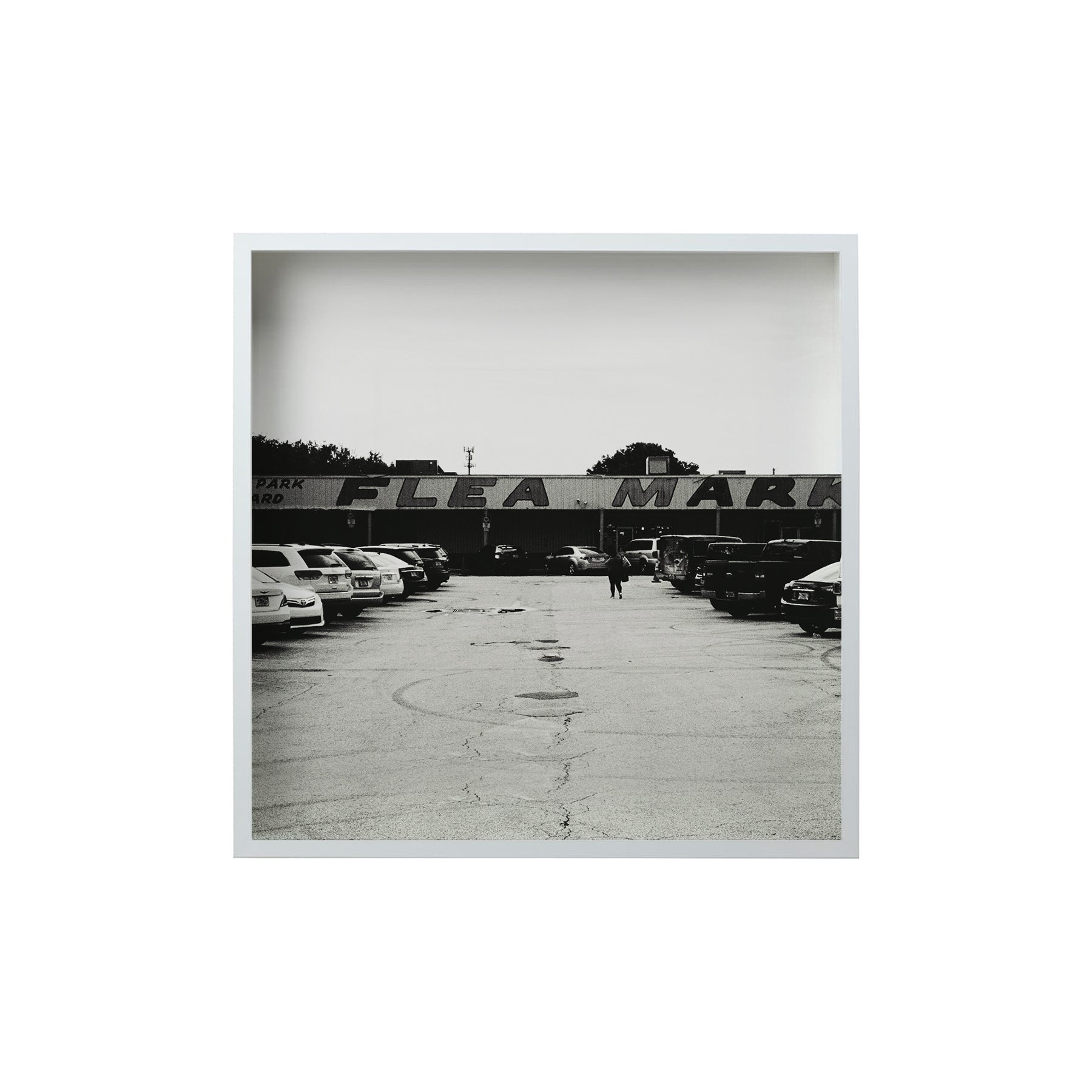 Square Signature Landmark Photograph Prints (B&W)