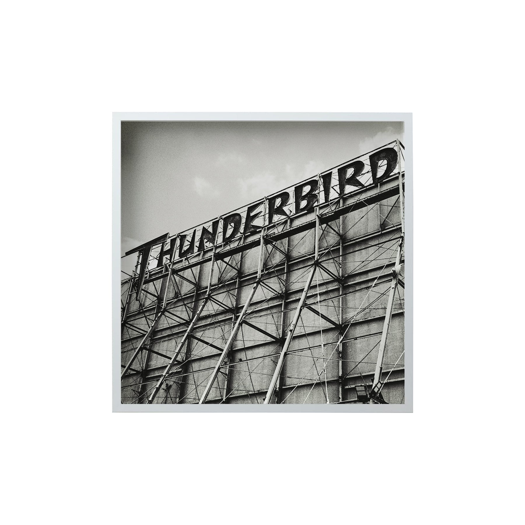 Square Signature Landmark Photograph Prints (B&W)