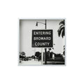 Square Signature Landmark Photograph Prints (B&W)