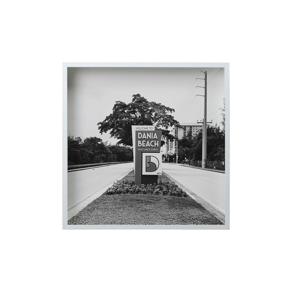 Square Signature Landmark Photograph Prints (B&W)